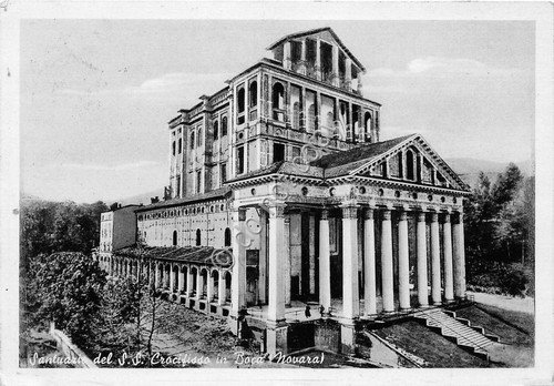 Cartolina Boca Santuario del S.S. Crocefisso -1958 (Novara) | Immagine principale