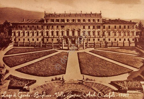Cartolina Bogliaco Villa Bettani ( Arch. Cristofali) anni '80 | Immagine principale
