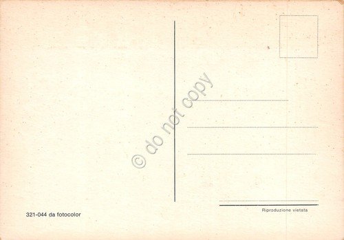 Cartolina Bogliaco Villa Bettoni giardino anni '80 seppiata