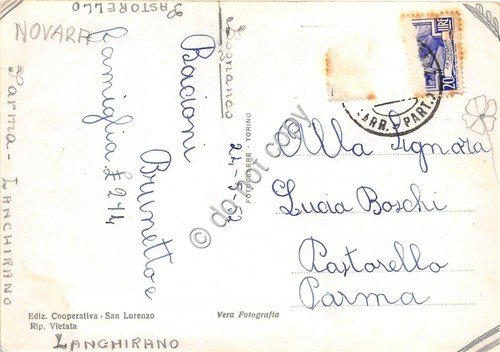 Cartolina Bognanco S. Lorenzo Panorama 1952 (Novara) | Immagine Gallery 2