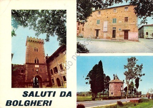 Cartolina Bolgheri vedute (Livorno) | Immagine principale