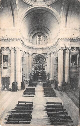 Cartolina Bologna Chiesa di San Luca Interno 1919
