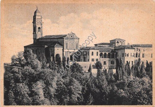 Cartolina Bologna S. Michele in Bosco anni '40