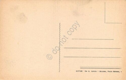 Cartolina Bolonga Chiesa San Petronio e Palazzo Notai bus filobus …