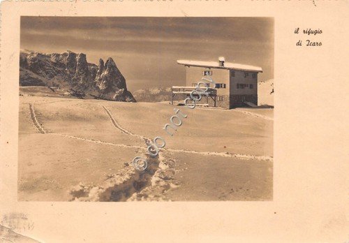 Cartolina Bolzano Rifugio Icaro 1949