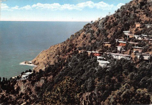 Cartolina Bonassola La Francesca Bungalow Park panorama