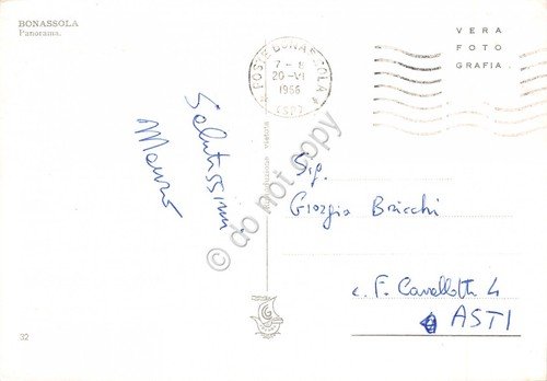 Cartolina Bonassola panorama spiaggia dall'alto 1966 | Immagine Gallery 2