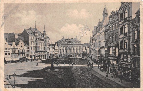Cartolina Bonn Markplatz 1918 | Immagine principale