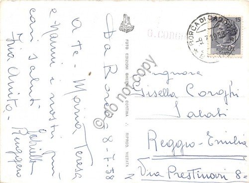 Cartolina Borca di Cadore Panorama Cima Marcora Cima Bel Prà … | Immagine Gallery 2