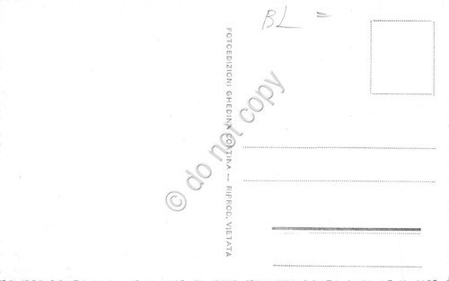 Cartolina Borca di Cadore S.Vito Istituto Dolomiti Chiesa S. Canciano …