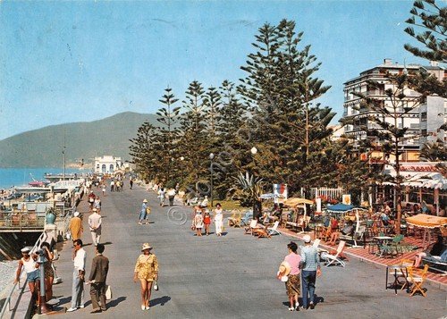 Cartolina Bordighera Lungomare 1973 (Imperia) | Immagine principale