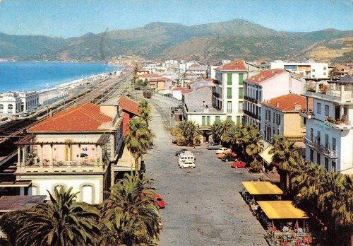 Cartolina Bordighera Panorama verso Costa Azzurra | Immagine principale