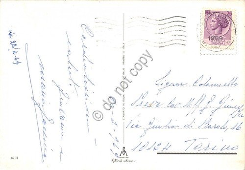Cartolina Bordighera vedutine 1969 (Imperia) | Immagine Gallery 2