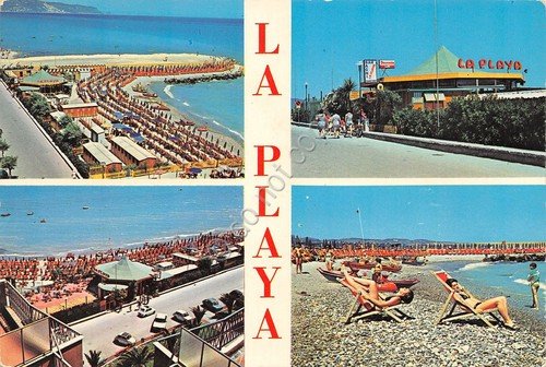 Cartolina Borghetto Santo Spirito La Playa vedute