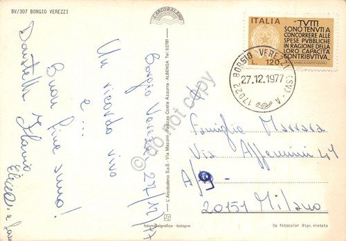 Cartolina Borgio Verezzi 4 vedute (Savona)