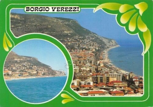 Cartolina Borgio Verezzi vedute 1988 (Savona) | Immagine principale