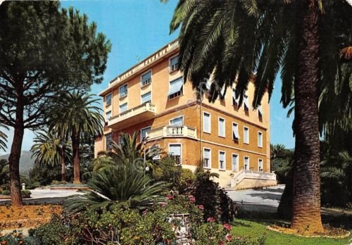 Cartolina Borgio Verezzi Villa Zaveria Suore Sacramentine di Bergamo 1976
