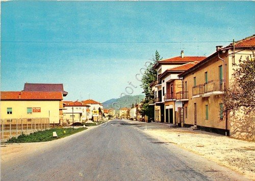Cartolina Borgo San Dalmazzo Corso Mazzini 1991 (Cuneo)