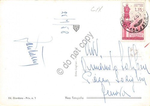 Cartolina Borgo San Dalmazzo panorama 1958 | Immagine Gallery 2