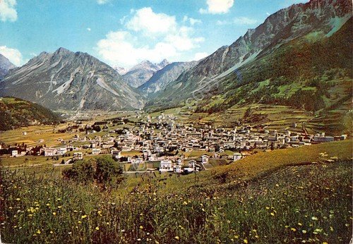 Cartolina Bormio Panorama 1963 | Immagine principale