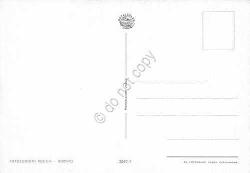 Cartolina Bormio vedute varie Distributore Esso minigolf | Immagine Gallery 2