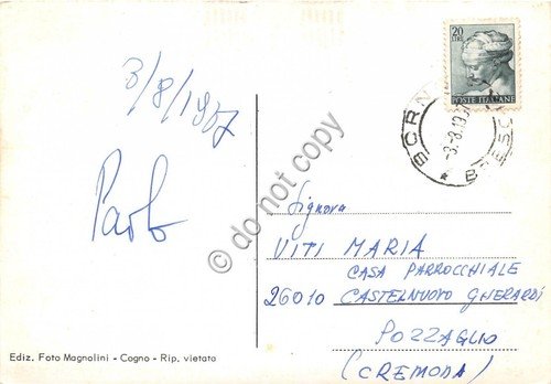 Cartolina Borno Laghetto di Lova 1967 (Brescia) | Immagine Gallery 2