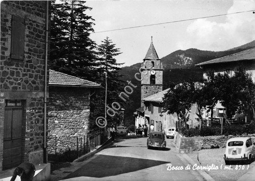 Cartolina Bosco di Corniglio una via Fiat anni '70 (Parma) | Immagine principale