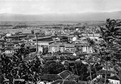 Cartolina Bra - Panorama dall'alto b (Cuneo) | Immagine principale
