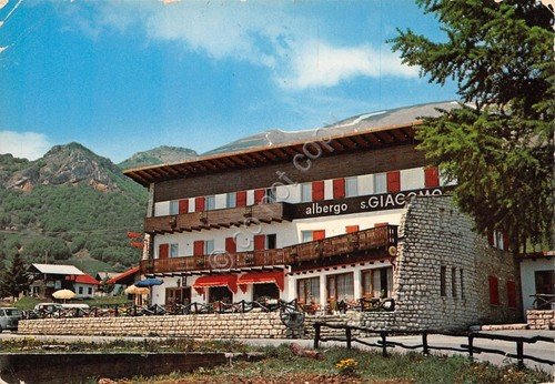 Cartolina Brentonico Albergo San Giacomo (Trento) | Immagine principale