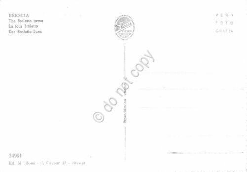 Cartolina Brescia il Broletto