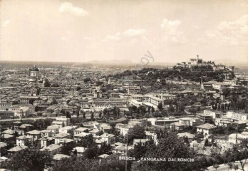 Cartolina Brescia panorama dai Ronchi NVG | Immagine principale