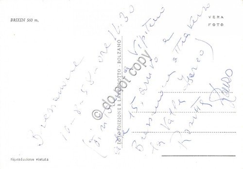 Cartolina Bressanone Panorama (Bolzano) | Immagine Gallery 2