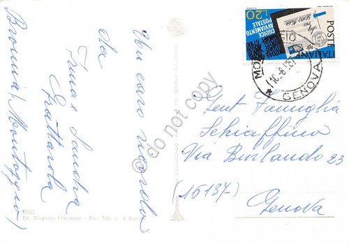 Cartolina Bromia di Montoggio Ponte Romano 1967 | Immagine Gallery 2