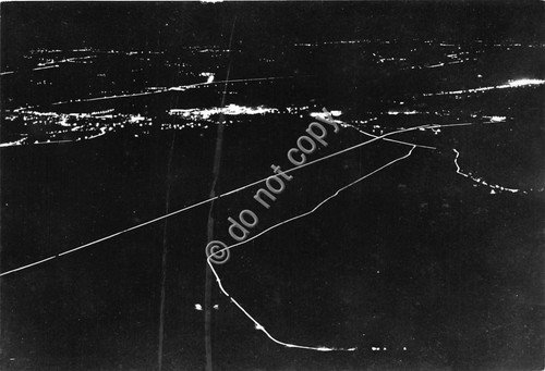 Cartolina Brosso - vista notturna - by night - anni … | Immagine principale