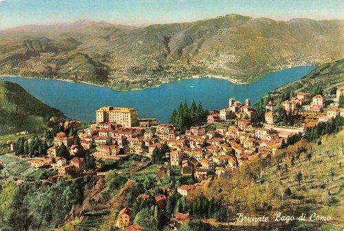 Cartolina Brunate Lago di Como Panorama 1971 | Immagine principale