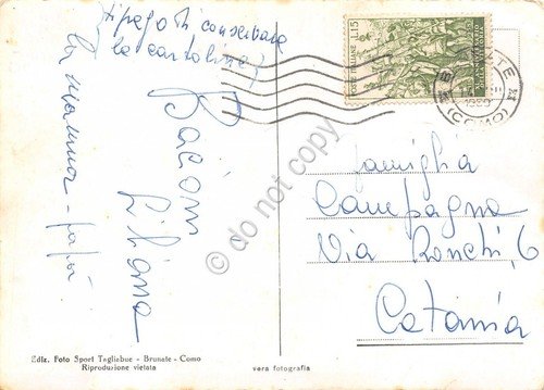 Cartolina Brunate Panorama parziale e Baita Lazzati | Immagine Gallery 2