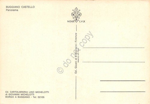 Cartolina Buggiano Castello panorama | Immagine Gallery 2