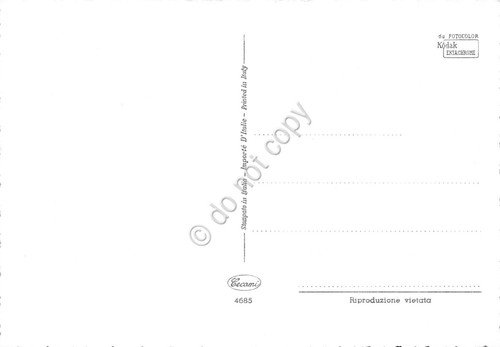 Cartolina Buon Anno orologio antico rose Ed Cecami 4685 | Immagine Gallery 2