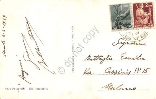Cartolina Buona Pasqua Bambini Madonna Colombe 1947 | Immagine Gallery 2