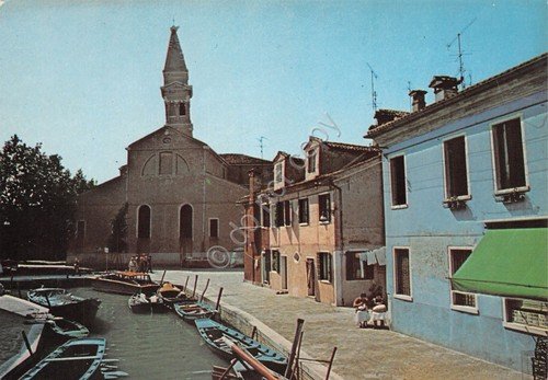 Cartolina Burano Cattedrale e Rio di Terranova animata | Immagine principale