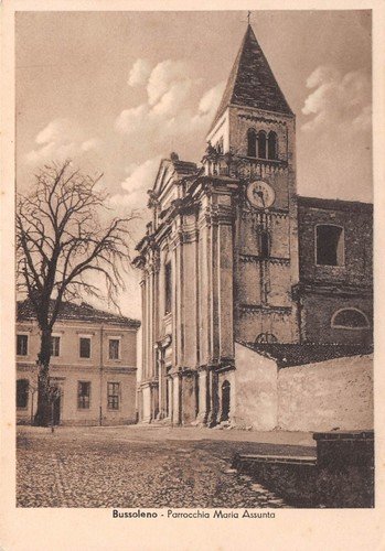 Cartolina Bussoleno Parrocchia Maria Assunta | Immagine principale