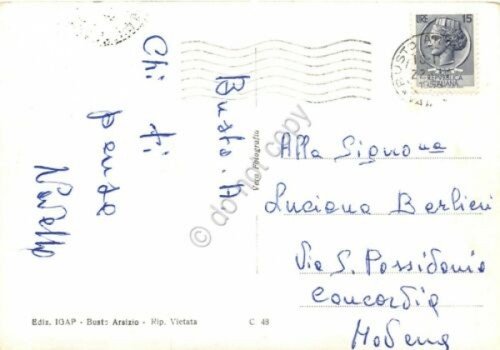 Cartolina Busto Arsizio vedute (Varese)