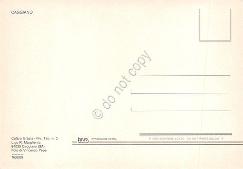 Cartolina Caggiano vedute varie case anni '80 | Immagine Gallery 2