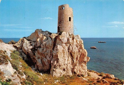 Cartolina Cagliari Torre del Prezzemolo 1970
