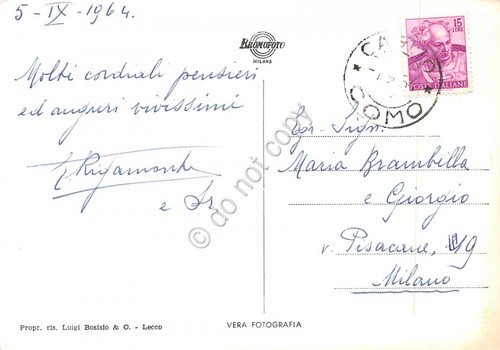 Cartolina Caglio Panorama 1964 | Immagine Gallery 2