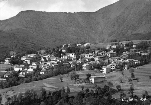 Cartolina Caglio Panorama