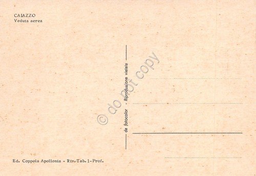 Cartolina Caiazzo Panorama aereo case anni '80 | Immagine Gallery 2