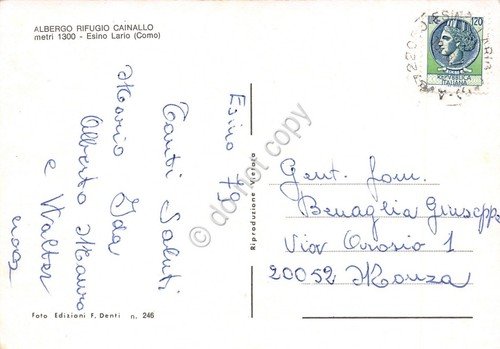 Cartolina Cainallo vedute 1979 (Lecco) | Immagine Gallery 2