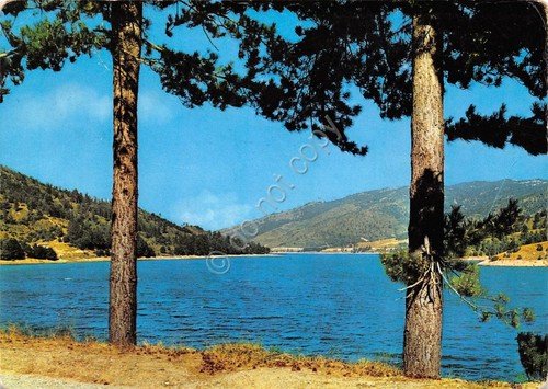 Cartolina Calabria Sila Lago Ampollino 1969 (Cosenza) | Immagine principale
