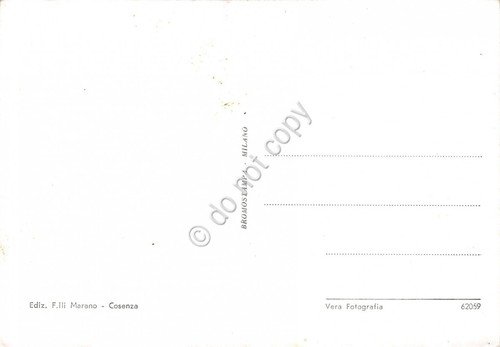 Cartolina Calabria Sila Lago Arvo Borgo Rovali | Immagine Gallery 2